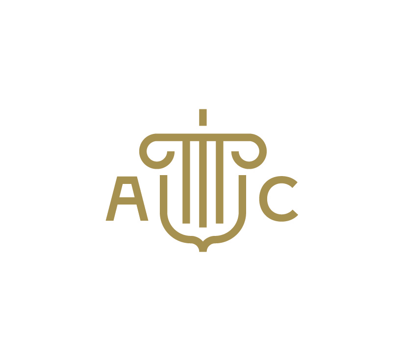 230906 Acorn Logo Icon Initials Gold